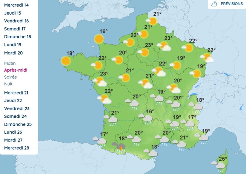 Météo : une goutte froide en approche, des intempéries intenses attendues en France Météo