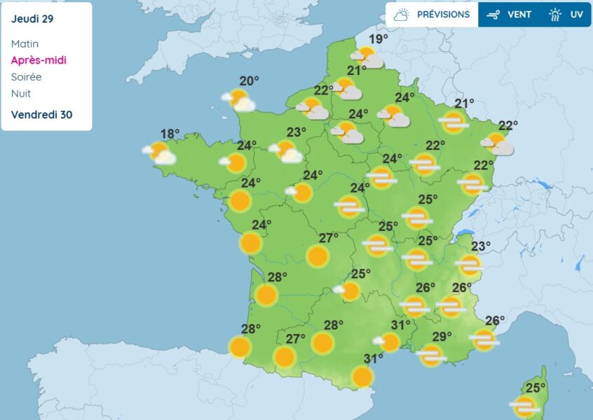Météo : alerte à la dégradation, des orages violents vont frapper après la vague de chaleur Météo