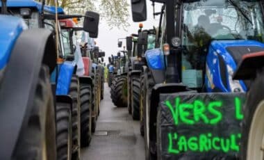 Taxis et agriculteurs