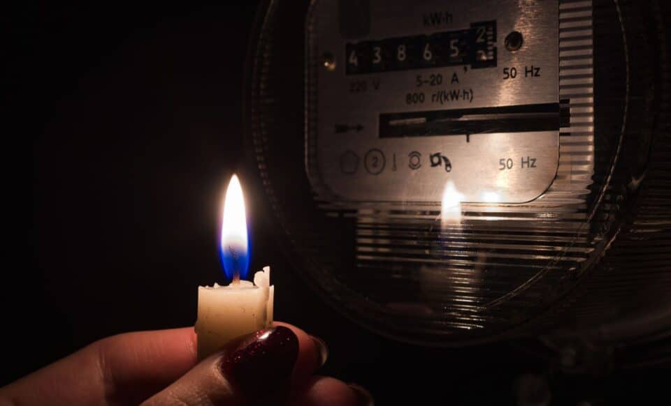 panne d'électricité