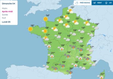 Météo : des orages violents et des pluies torrentielles balayent la moitié sud de la France météo