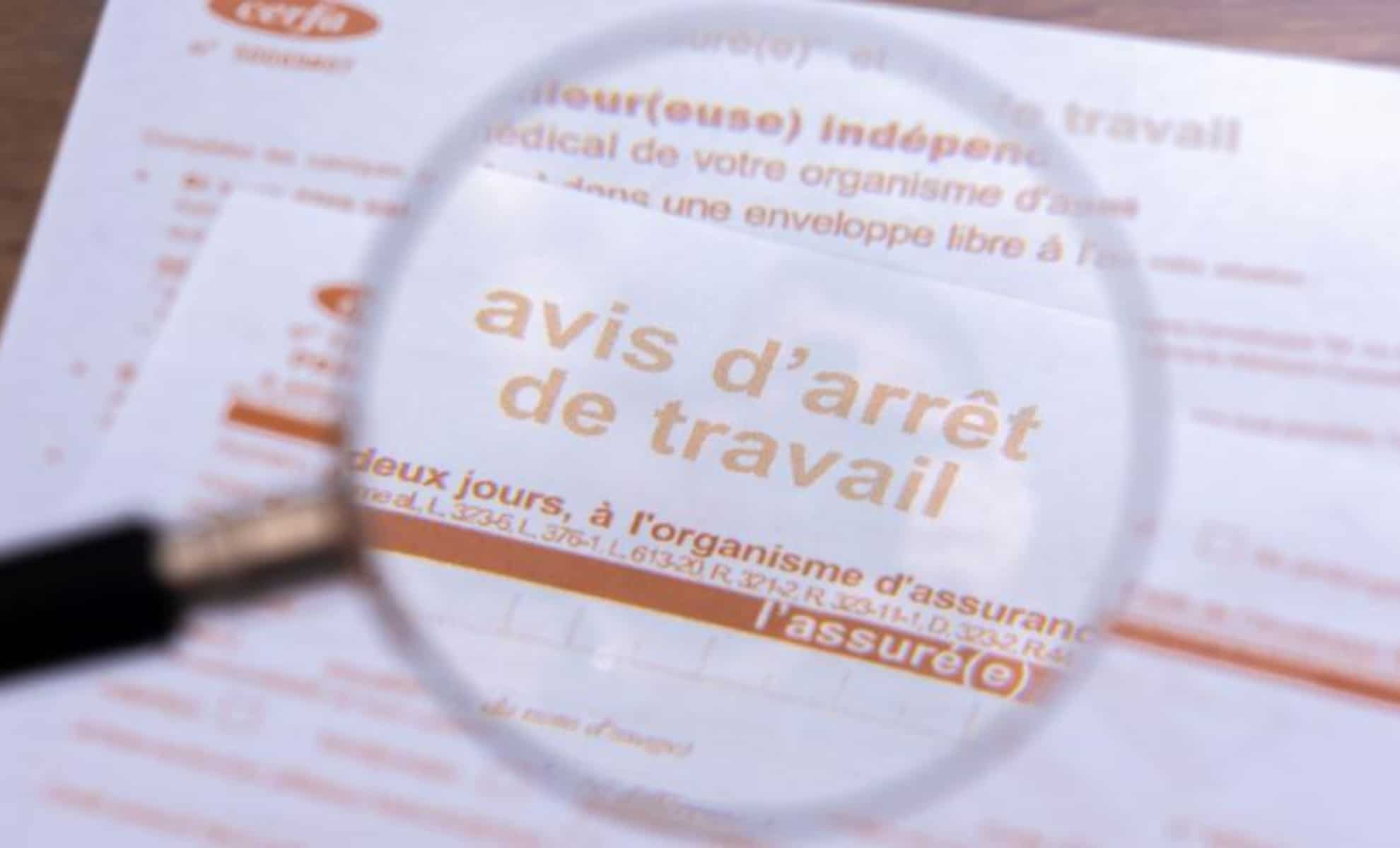 Econostrum.info Arrêt de travail