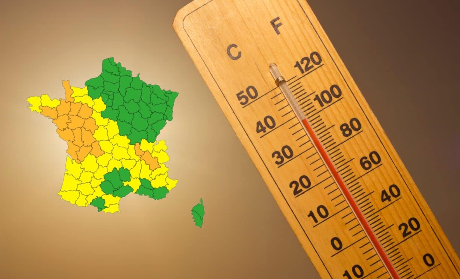 Chalet Météo Trenkle Orange TU 894 - Horloge Météo Neuve