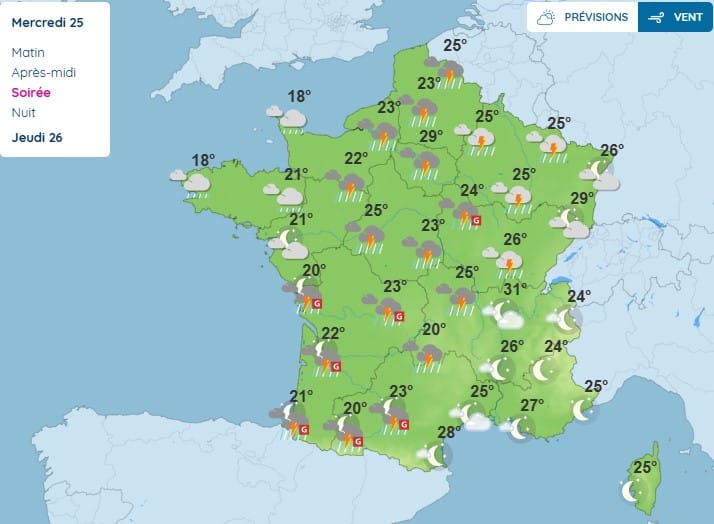 Météo : une « goutte froide » s'apprête à bouleverser le temps en France, voici ce qui nous attend Goutte froide