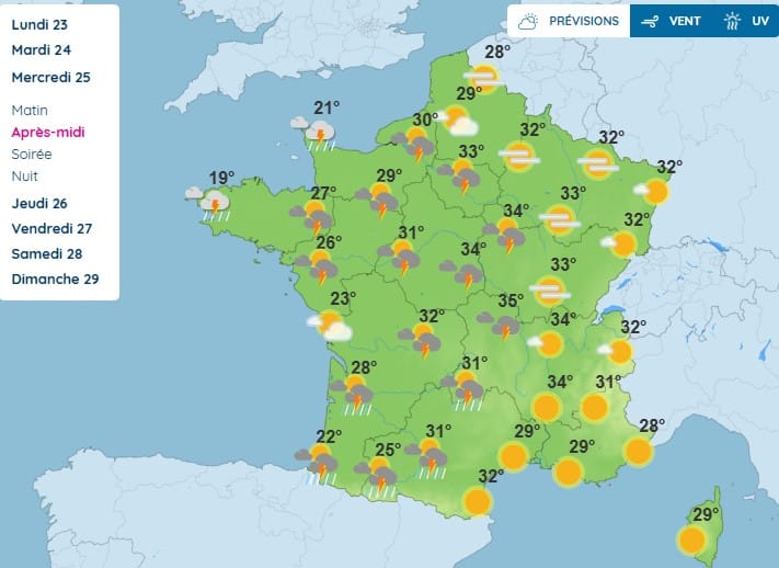 Vague de chaleur : jusqu'à 40 degrés, voici où et quand la canicule va de nouveau frapper chaleur