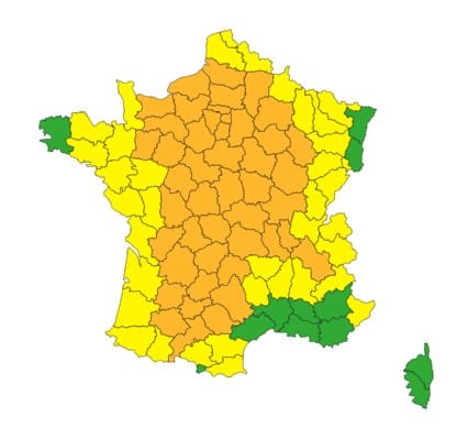 Météo : orages violents, vents à 100 km/h, chutes de grêle… 47 départements en alerte orange ce mercredi Météo