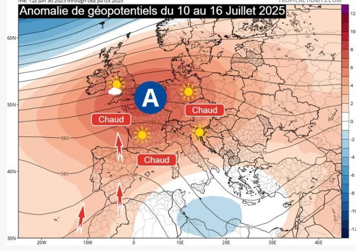 Météo : le mois de juillet s'annonce chaud et sec météo