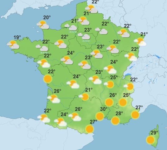 Météo : ciel capricieux et vent fort : que nous réserve ce mardi ? Météo
