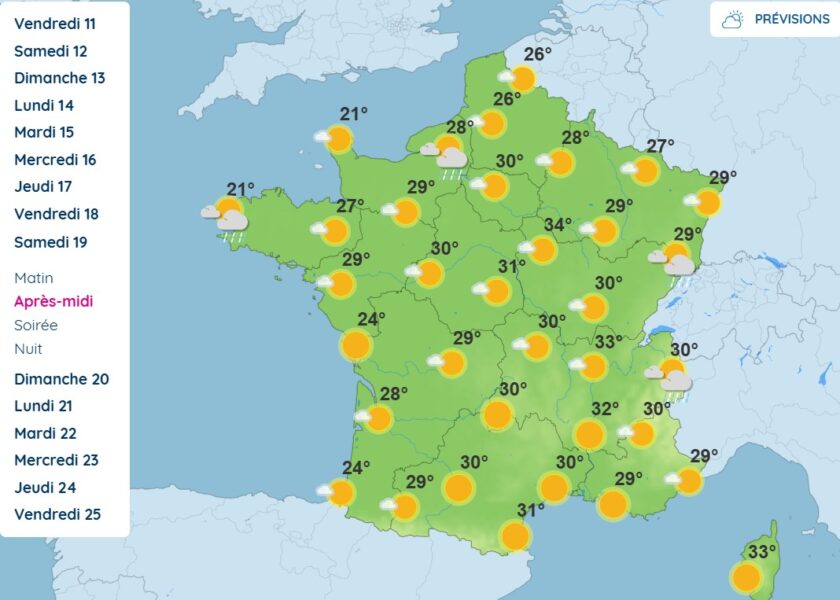 Météo : vers de nouveaux records de chaleur en juillet et août ? Canicule