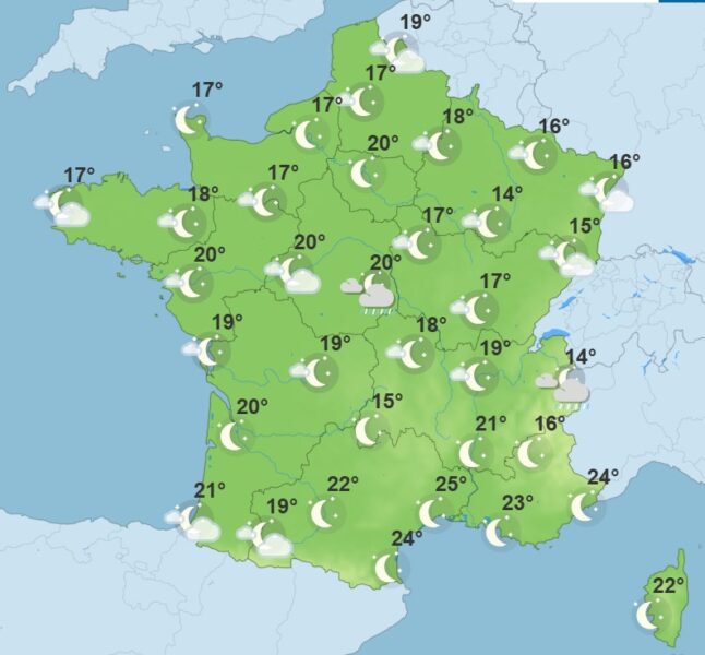 Météo : Après les orages, des vents forts soufflent sur une partie du pays Météo