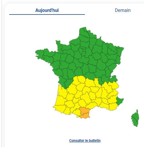 Météo : orages, pluies abondantes… 32 départements en alerte Météo