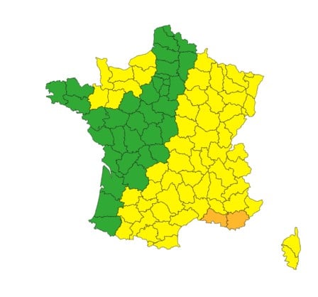 Orages, pluie-inondation, crues… : Plusieurs départements placés en alerte par Météo France ce 28 août Météo