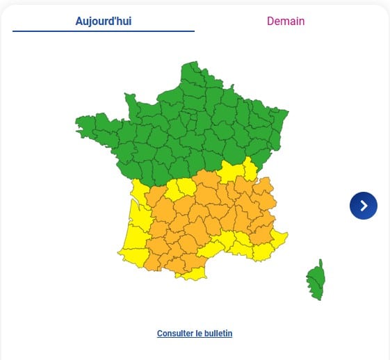 Météo : la canicule s'étend, 28 départements placés en alerte orange ce samedi météo
