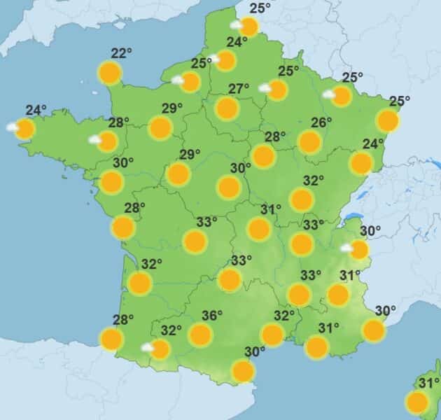 Météo : une vague de chaleur est annoncée à partir de cette date Chaleur