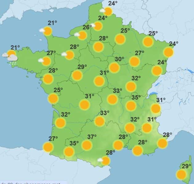 Météo : la chaleur fait son retour cette semaine, jusqu'où grimpera le mercure ? Météo