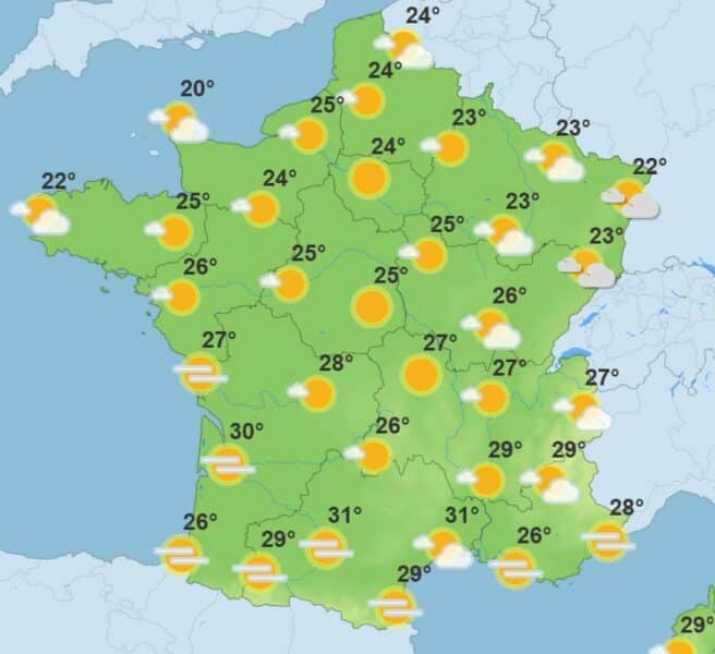 Météo : jusqu'où monteront les températures ce mercredi ? Météo