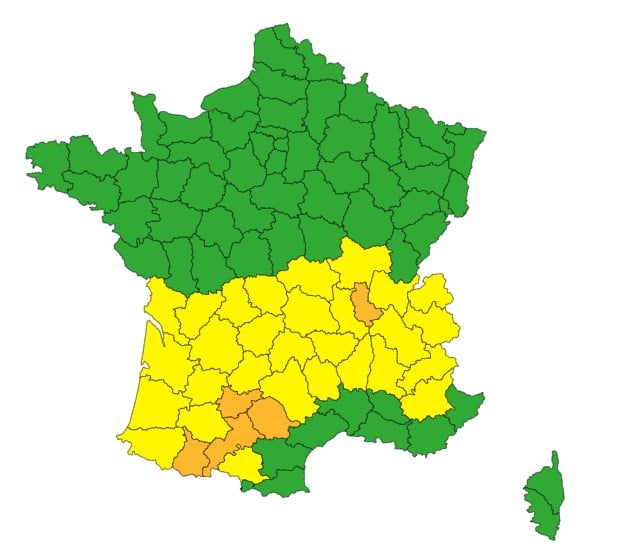 Canicule : voici les départements placés en vigilance orange vendredi canicule