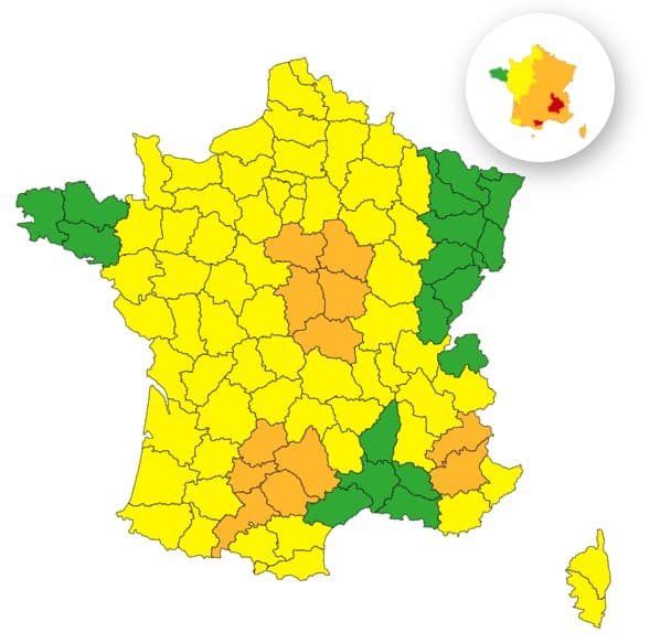 Météo : de violents orages frappent une partie du pays, voici les régions menacées Météo
