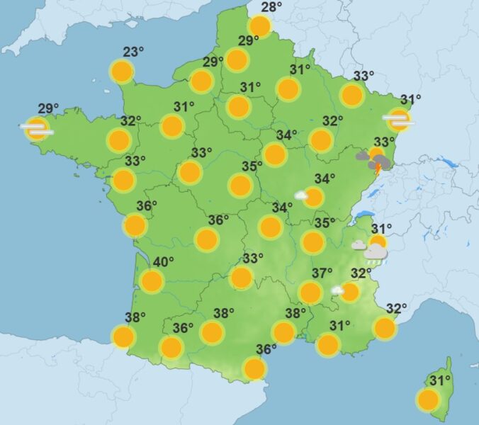 Météo : la chaleur reprend de plus belle, ces régions sont particulièrement touchées Météo