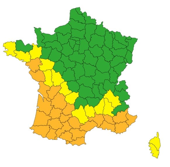 Météo : alerte canicule, 25 départements du sud en vigilance orange Météo