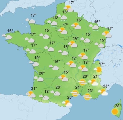 Météo : averses, grisaille et fraîcheur au programme de ce mardi, mais cela ne va pas durer Météo