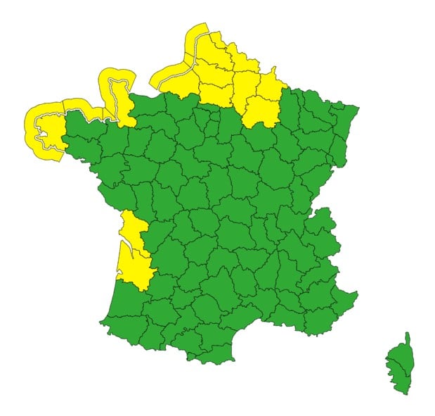 Météo : pluie, orages et vents forts au programme dans de nombreuses régions Météo