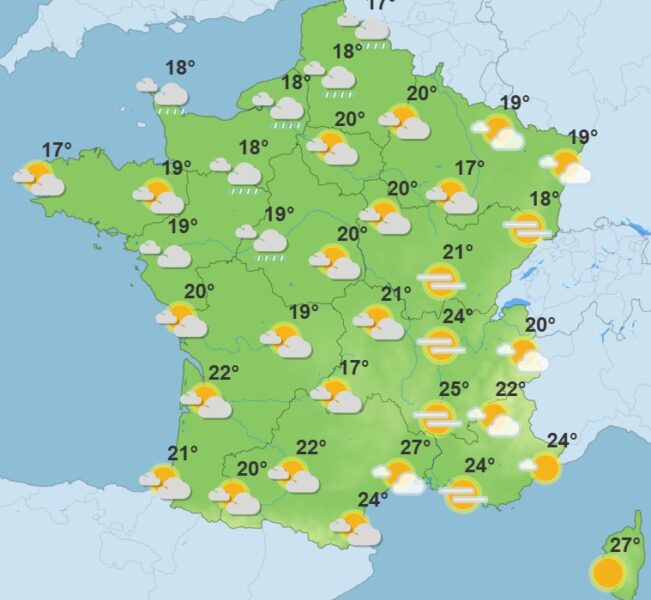 Météo : un temps exécrable touche le nord de la France Météo