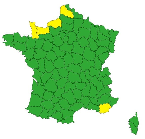 Météo : pluie et vents forts dans plusieurs régions ce dimanche Météo