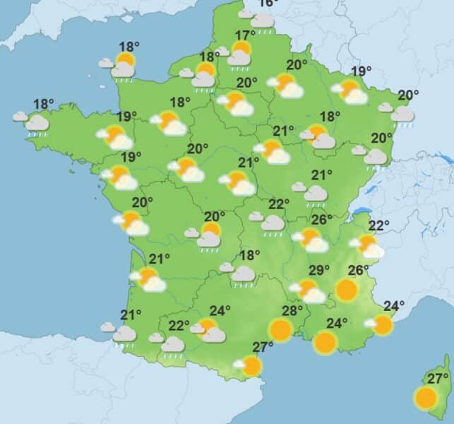 Météo : vents violents et pluie sur une large zone du pays, ces départements sont en alerte météo