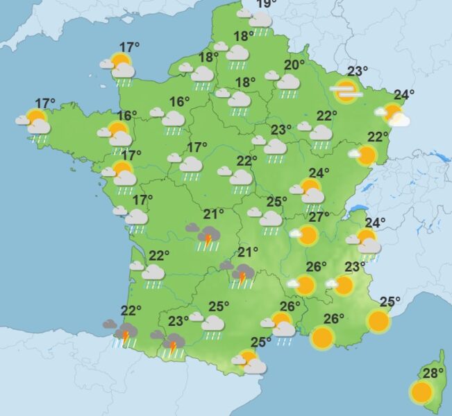 Météo : la chaleur reviendra cette semaine, jusqu'à 35 degrés attendus dans ces régions Météo