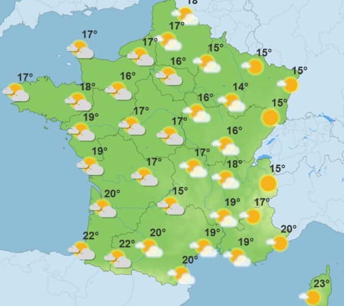 Météo du week-end : pluie, fraîcheur et soleil, que prévoir ? Météo
