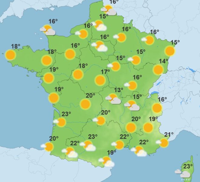 Météo : violents orages et fortes averses s’abattent sur une partie de la France Météo