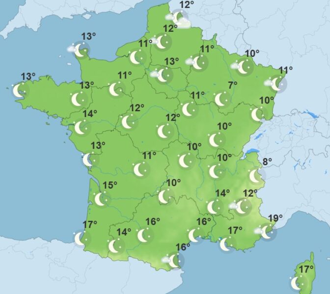 Météo : matinée fraîche et maussade, le temps s'améliorera-t-il l'après-midi ? Météo