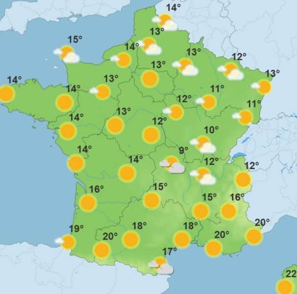 Météo : le beau temps est de retour, quelles sont les régions qui vont en profiter ? météo