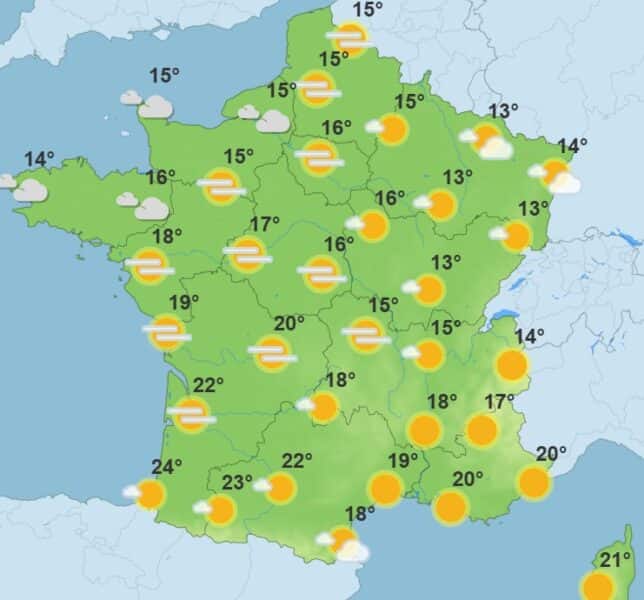 Météo : une importante perturbation arrive en France ce samedi Météo