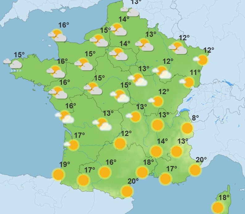 Météo : orages et pluies abondantes ce dimanche dans plusieurs régions Météo