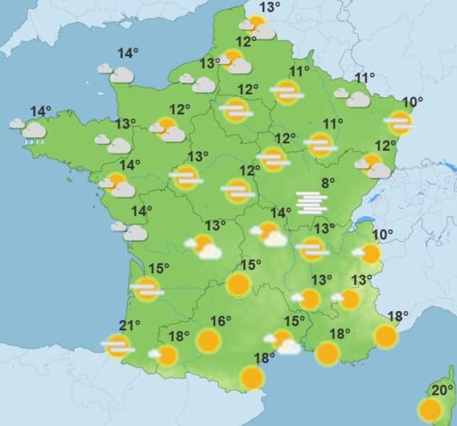 Météo : un peu de répit avant le retour de la pluie Météo