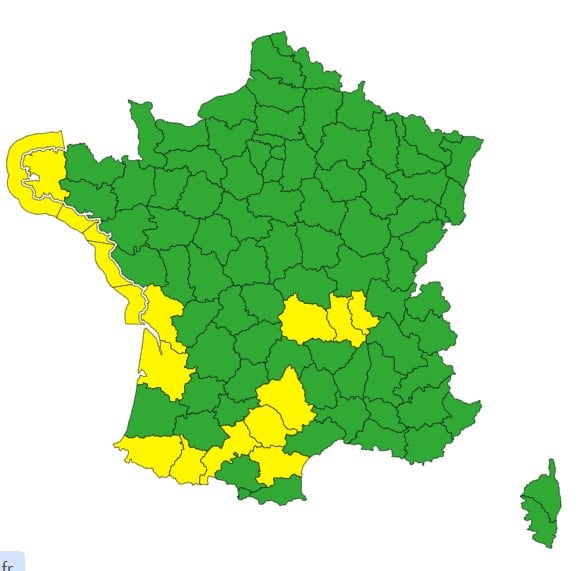 Météo : le vent souffle fort ce mercredi, voici les régions en alerte Météo