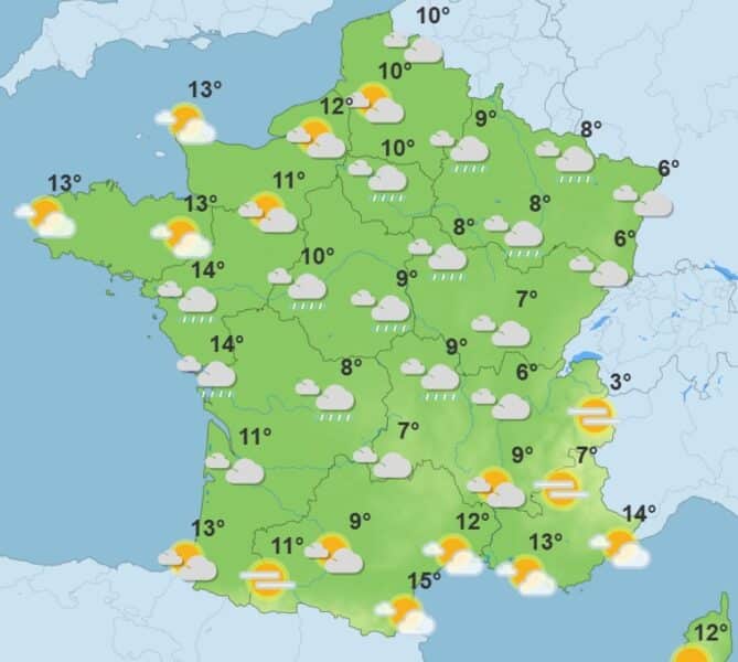 Météo : pluie, neige, froid… Où le temps sera-t-il le plus rude ce vendredi ? Météo