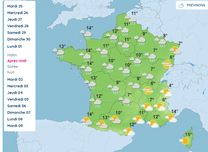 Météo : quel temps fera-t-il au mois de décembre ? Météo