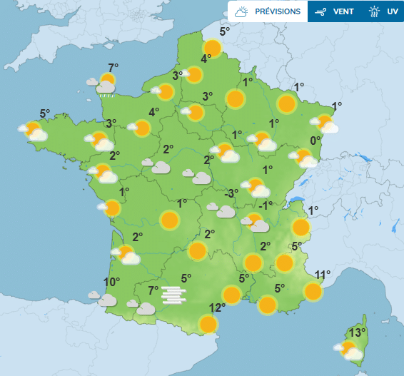 Météo : froid persistant et alerte pour neige, verglas et avalanches ce mardi 30 décembre Météo