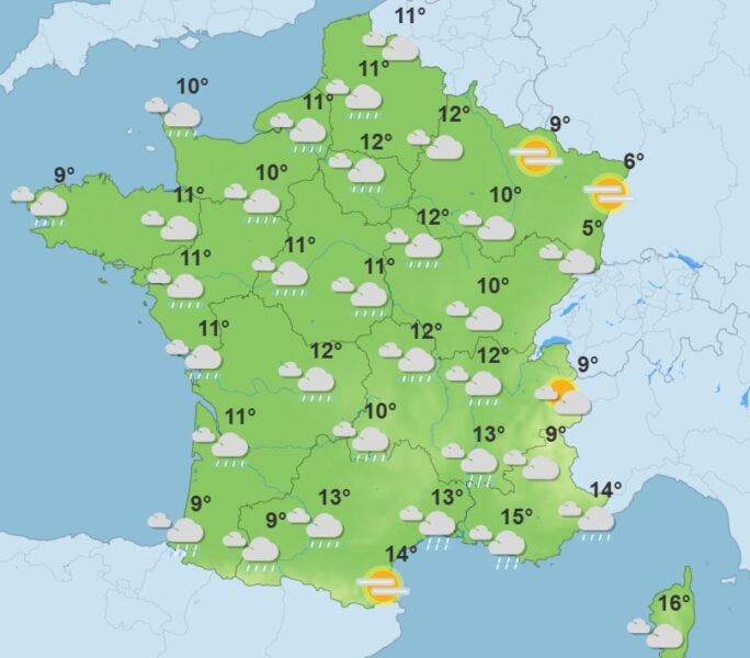 Météo : pluie, vent, orages… plusieurs départements en alerte ce dimanche Météo