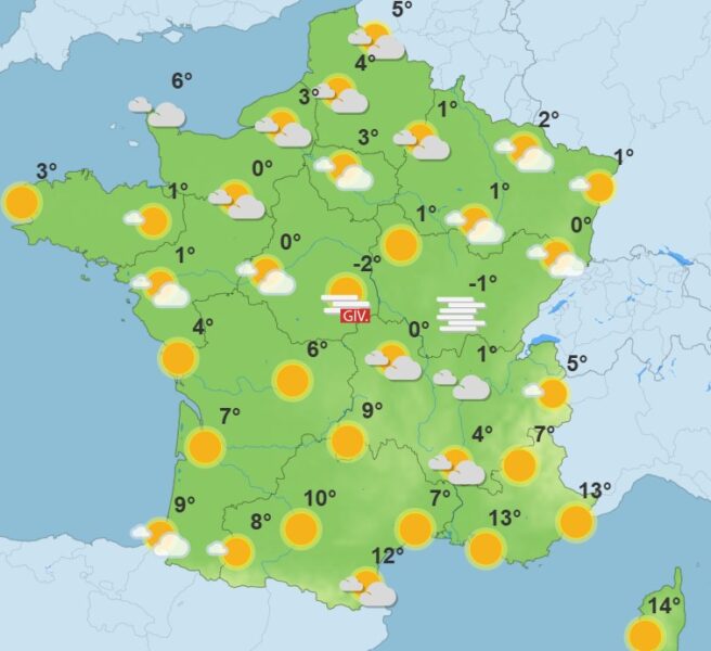Météo : la France figée entre brouillard, gel et soleil du Sud ce dimanche Météo