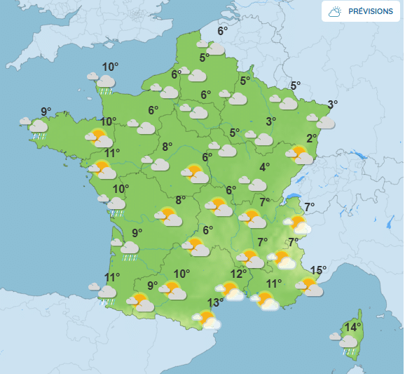 Météo : une vague de froid en vue pour la fin décembre, plusieurs régions vont être touchées Météo