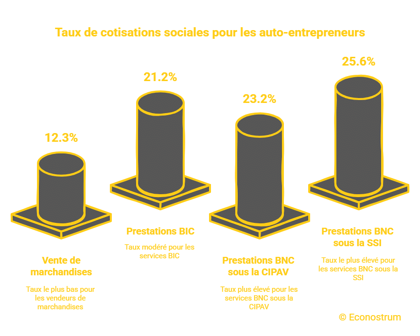 _- visual selection (7) Auto-entrepreneurs : cotisations sociales, facture électronique, nouveaux codes NAF … Ce qui change en 2026