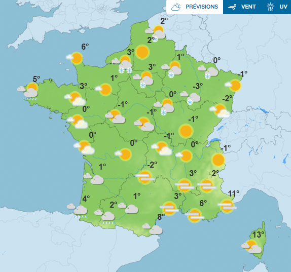 Météo : neige, grand froid et avalanches … Près de 80 départements placés en alerte ce 3 janvier Météo