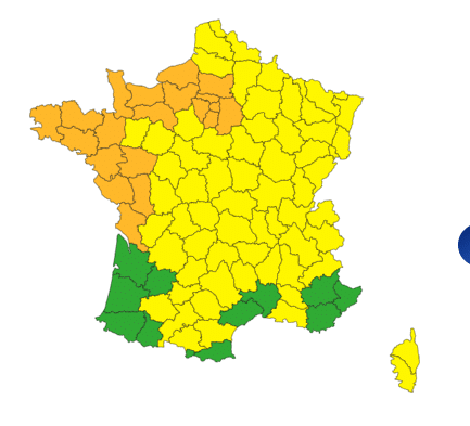 Grand froid, neige et verglas : Météo France place 23 départements en vigilance orange ce 5 janvier Météo
