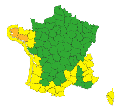 Météo : orages, crues et avalanche ce jeudi, voici les départements concernés Météo