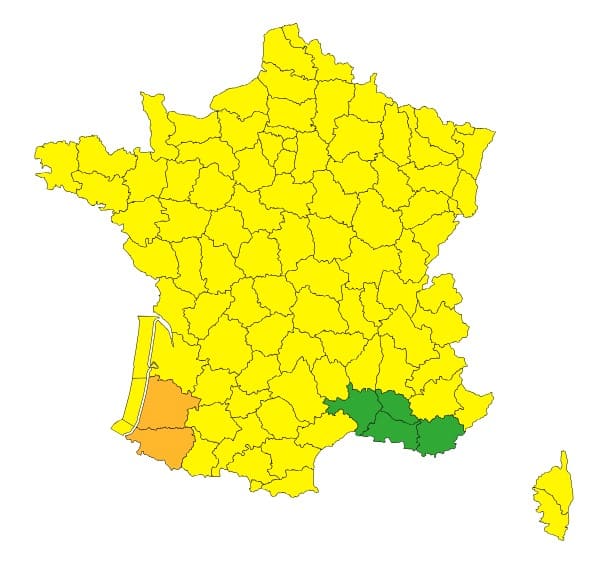 Météo : vents violents, neige et pluies torrentielles, voici les régions menacées Météo