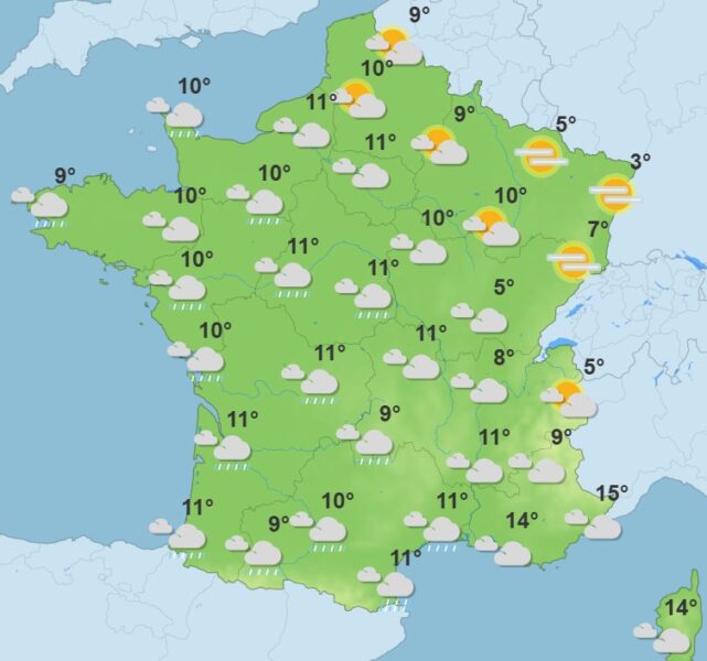 Météo : épisode pluvieux intense dans le sud-est, voici les régions menacées Météo